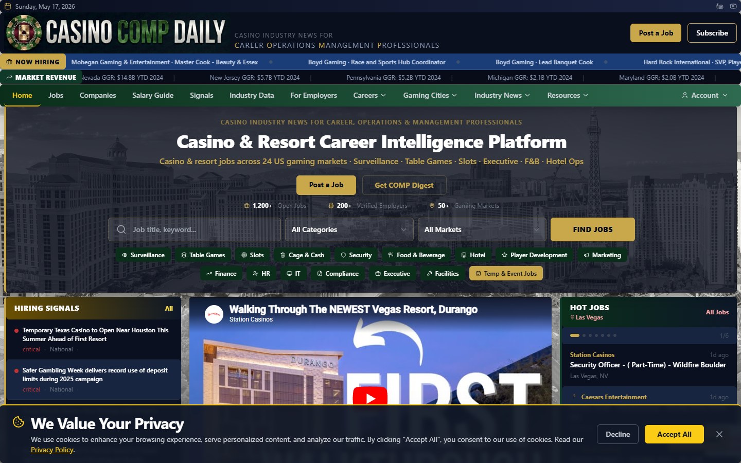 CasinoComp view 1