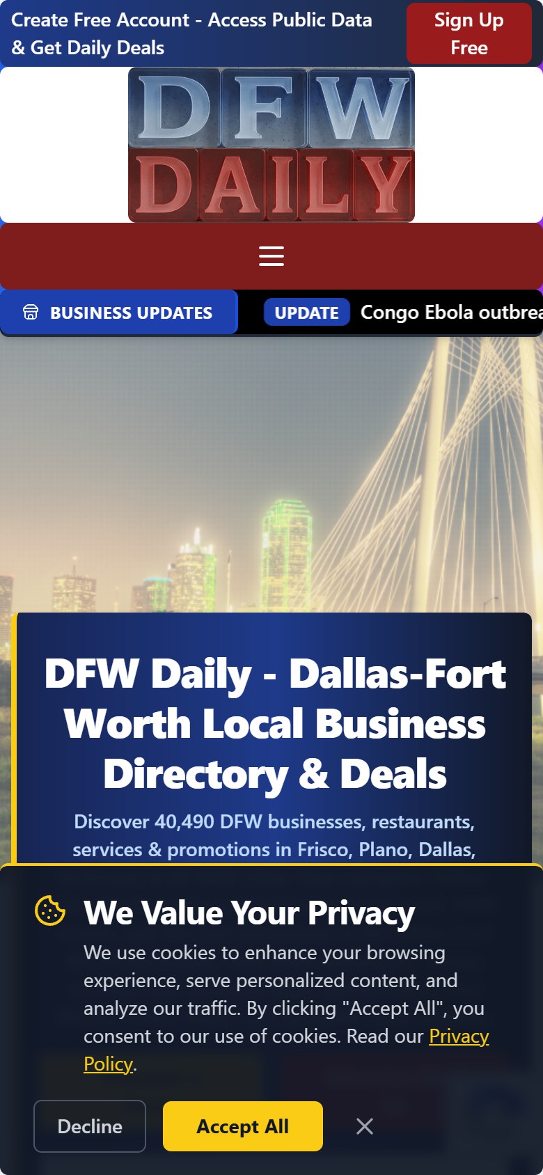 DFW Daily view 3