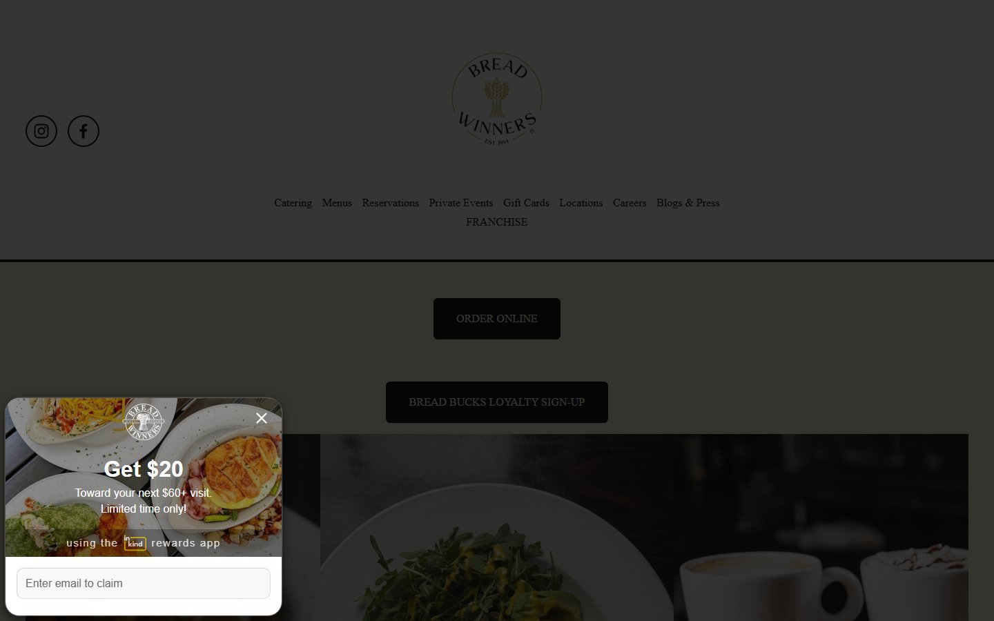 Online Presence — Restaurants & Food digital marketing